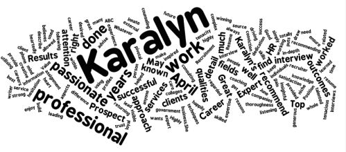 Karalyn's Wordle Image